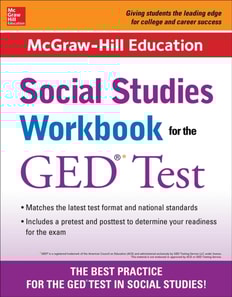 McGraw-Hill Education Social Studies Workbook for the GED Test