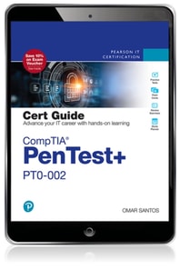 CompTIA PenTest+ PT0-002 Cert Guide