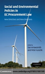 Social and Environmental Policies in EC Procurement Law