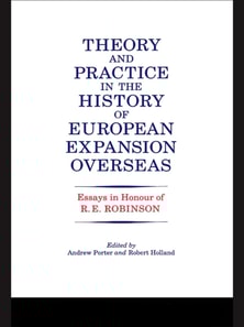 Theory and Practice in the History of European Expansion Overseas