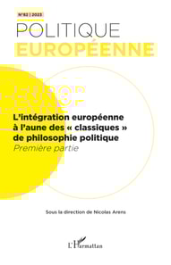 L’intégration européenne  à l’aune des « classiques »  de philosophie politique