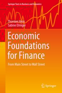 Economic Foundations for Finance
