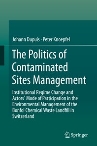 Politics of Contaminated Sites Management