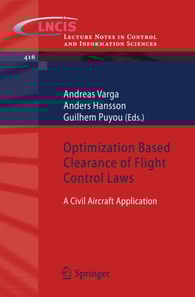 Optimization Based Clearance of Flight Control Laws