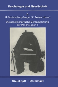 Die Gesellschaftliche Verantwortung Der Psychologen