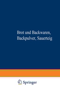 Brot und Backwaren Backpulver Sauerteig
