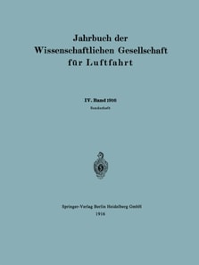 Jahrbuch der Wissenschaftlichen Gesellschaft für Luftfahrt