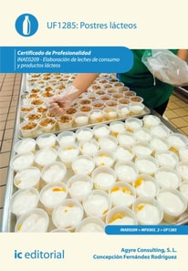 Postres lácteos. INAE0209