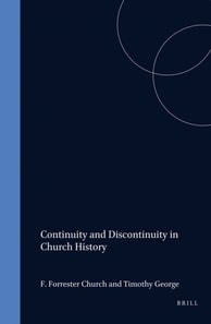 Continuity and Discontinuity in Church History