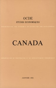 Etudes economiques de l'OCDE : Canada 1981