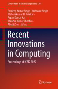 Recent Innovations in Computing