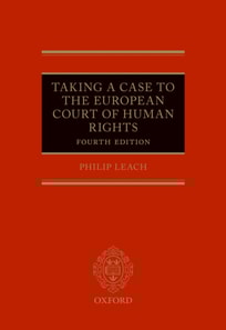 Taking a Case to the European Court of Human Rights