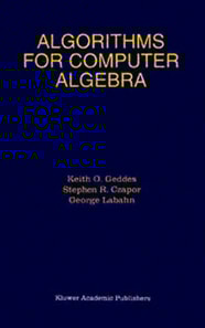 Algorithms for Computer Algebra