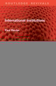 International Institutions