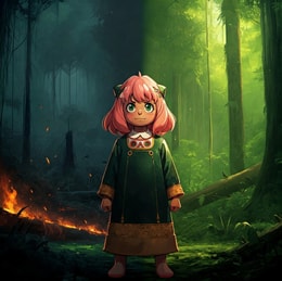 Anya's Divine Encounter