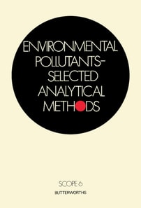 Environmental Pollutants-Selected Analytical Methods