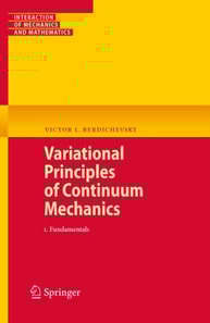 Variational Principles of Continuum Mechanics