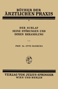 Der Schlaf Seine Störungen und Deren Behandlung