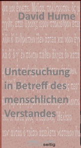 Untersuchung in Betreff des menschlichen Verstandes