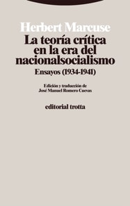 La teoría crítica en la era del nacionalsocialismo
