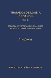 Tratados de lógica (Órganon) II