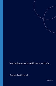 Variations sur la reference verbale