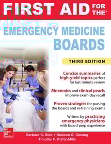 First Aid for the Emergency Medicine Boards Third Edition