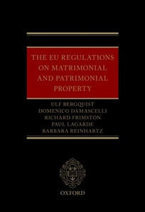 EU Regulations on Matrimonial and Patrimonial Property