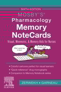 Mosby's Pharmacology Memory NoteCards - E-Book