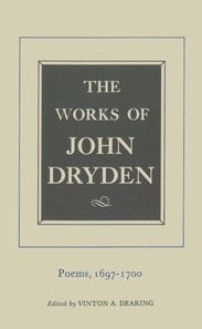 Works of John Dryden, Volume VII