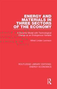 Energy and Materials in Three Sectors of the Economy