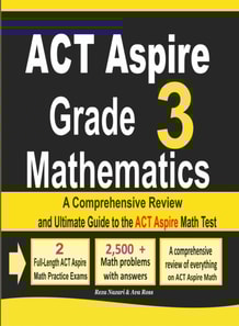ACT Aspire Grade 3 Mathematics