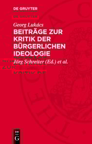 Beiträge zur Kritik der bürgerlichen Ideologie