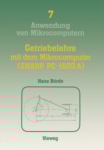 Getriebelehre mit dem Mikrocomputer (SHARP PC-1500A)