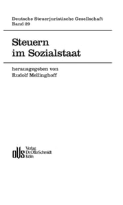 Steuern im Sozialstaat