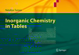 Inorganic Chemistry in Tables