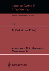 Advances in Fluid Mechanics Measurements