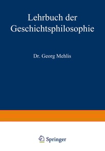 Lehrbuch der Geschichtsphilosophie