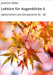 Lektüre für Augenblicke 6