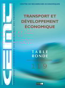 Tables Rondes CEMT Transport et developpement economique