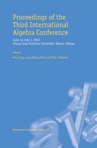 Proceedings of the Third International Algebra Conference