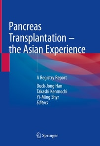 Pancreas Transplantation - the Asian Experience
