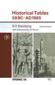 Historical Tables, 58 B.C.-A.D. 1965