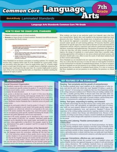 Ccss: Language Arts 7Th Grade