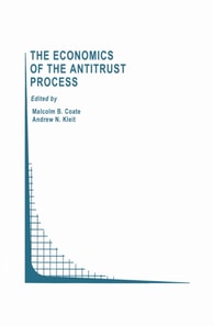 Economics of the Antitrust Process