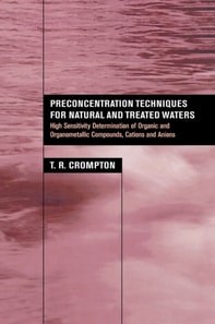 Preconcentration Techniques for Natural and Treated Waters