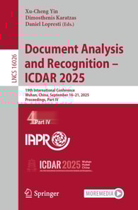 Document Analysis and Recognition - ICDAR 2025