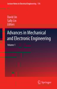 Advances in Mechanical and Electronic Engineering
