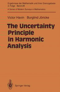Uncertainty Principle in Harmonic Analysis