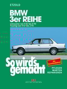 BMW 3er Limousine von 9/82 bis 8/90, Touring von 9/87 bis 2/94